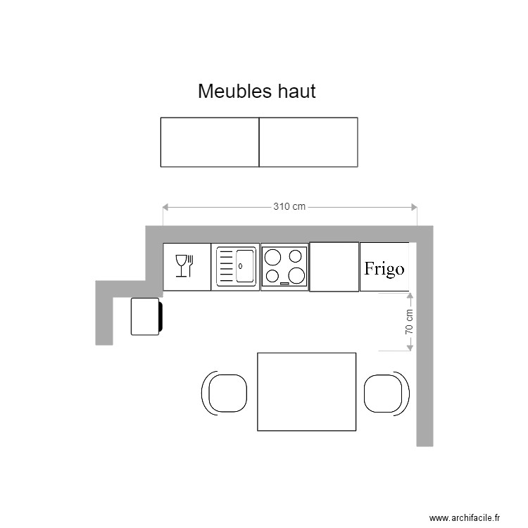 Cuisine SVI v2. Plan de 0 pièce et 0 m2