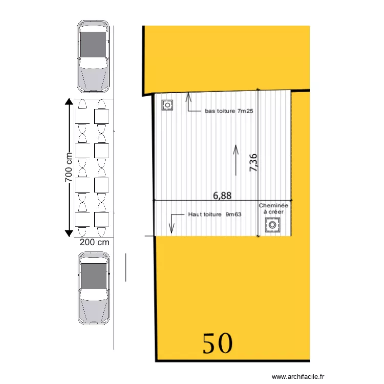 lbn terrasse. Plan de 
