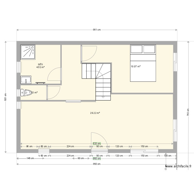 BREM1c. Plan de 0 pièce et 0 m2