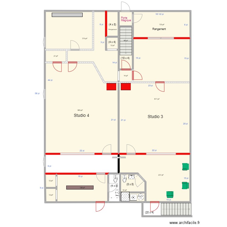 EDNL 2e A. Plan de 0 pièce et 0 m2