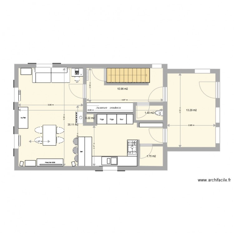 MAISON 3. Plan de 0 pièce et 0 m2