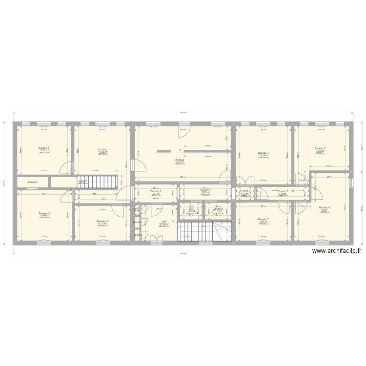 Baud - Existant. Plan de 0 pièce et 0 m2