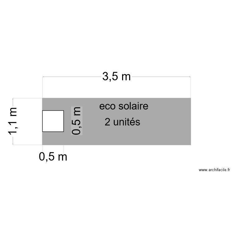 eco solaire. Plan de 0 pièce et 0 m2