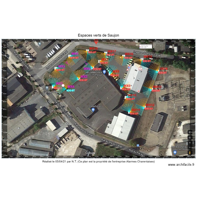 Cote de Saujon. Plan de 0 pièce et 0 m2