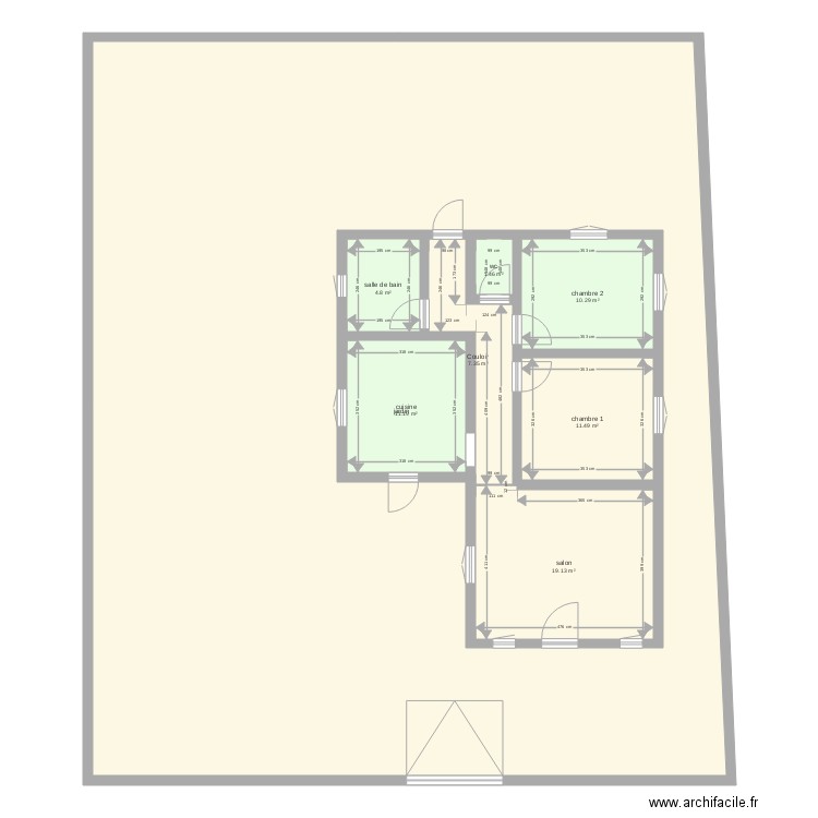 le 8. Plan de 0 pièce et 0 m2