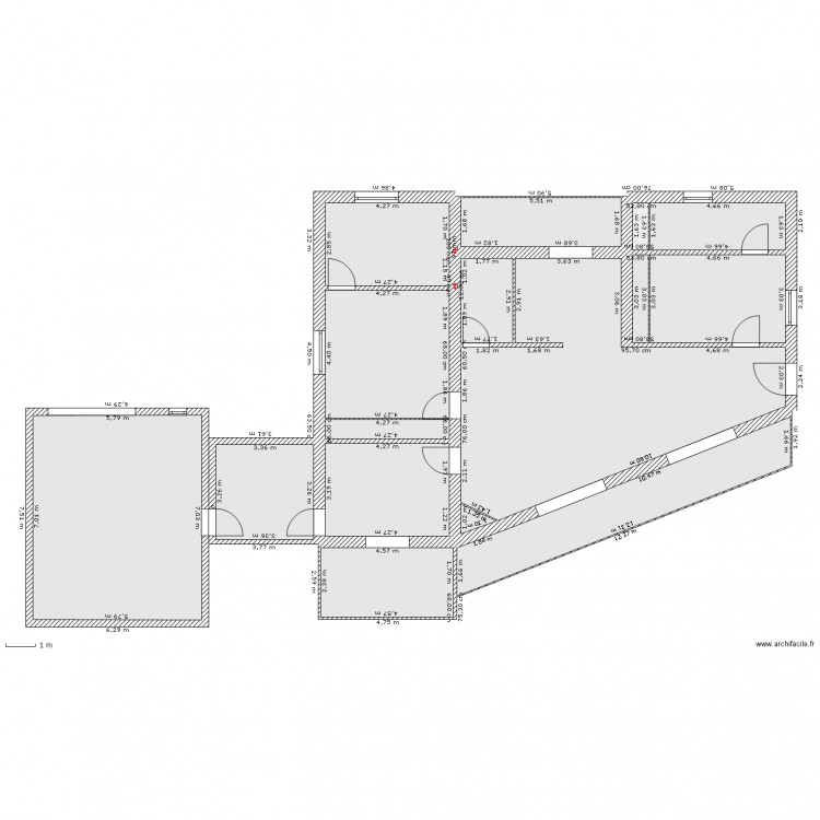 PENTAEDRE LEBLAN. Plan de 0 pièce et 0 m2