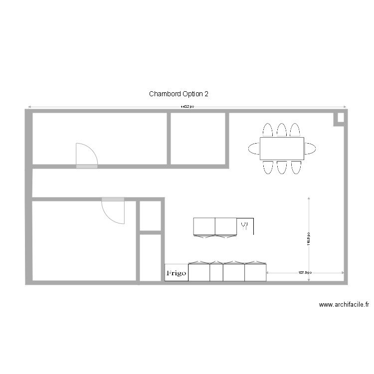 5093 Chambord Option 2. Plan de 0 pièce et 0 m2