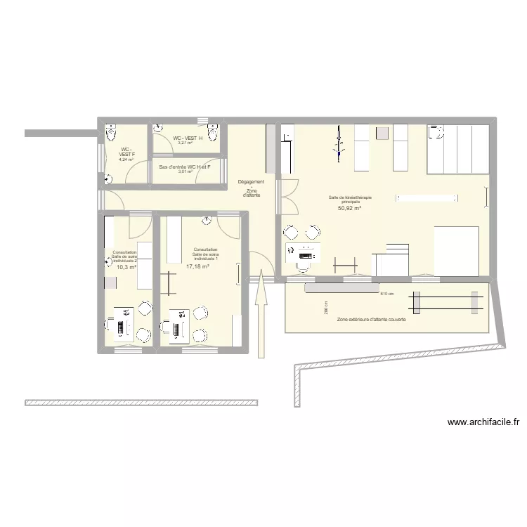 Bâtiment Equipé HDS de Matana . Plan de Bâtiment Equipé HDS de Matana . Plan de