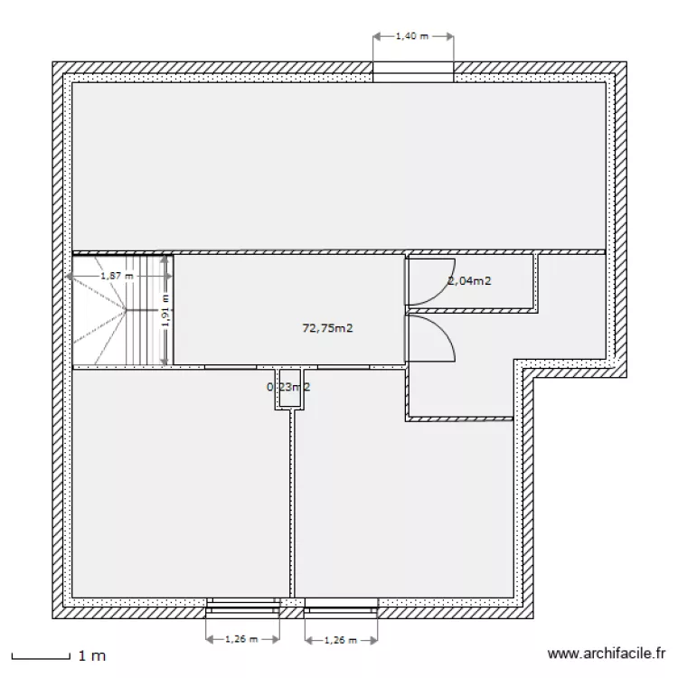 Pilot etage 2 murs. Plan de Pilot etage 2 murs. Plan de