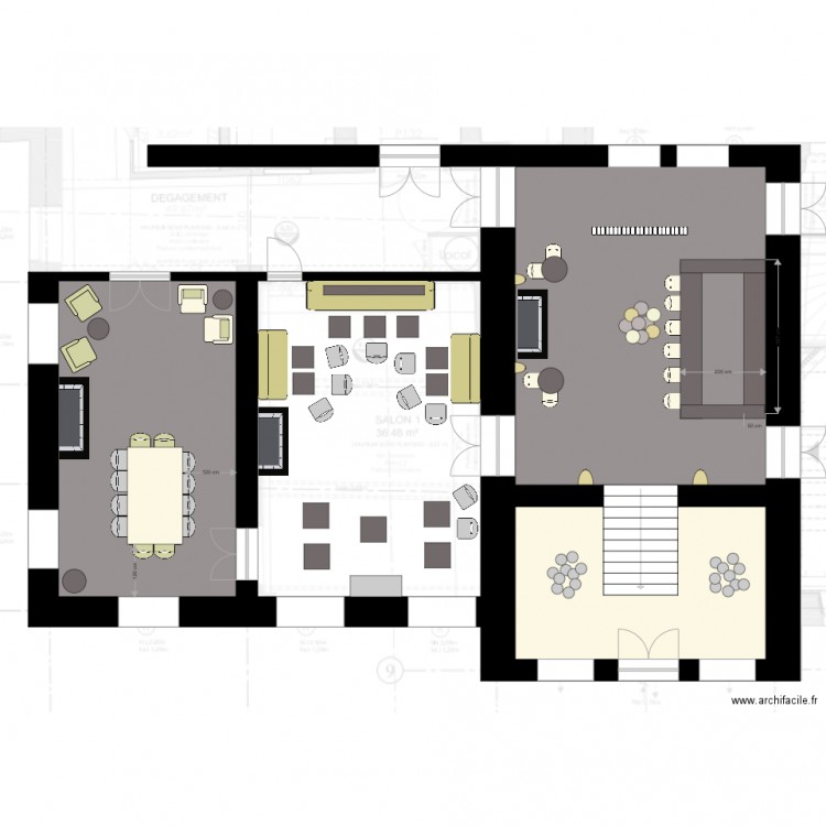 Bar Lounge new set up. Plan de 0 pièce et 0 m2