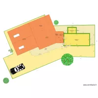 PLAN DESSINATEUR avec toiture