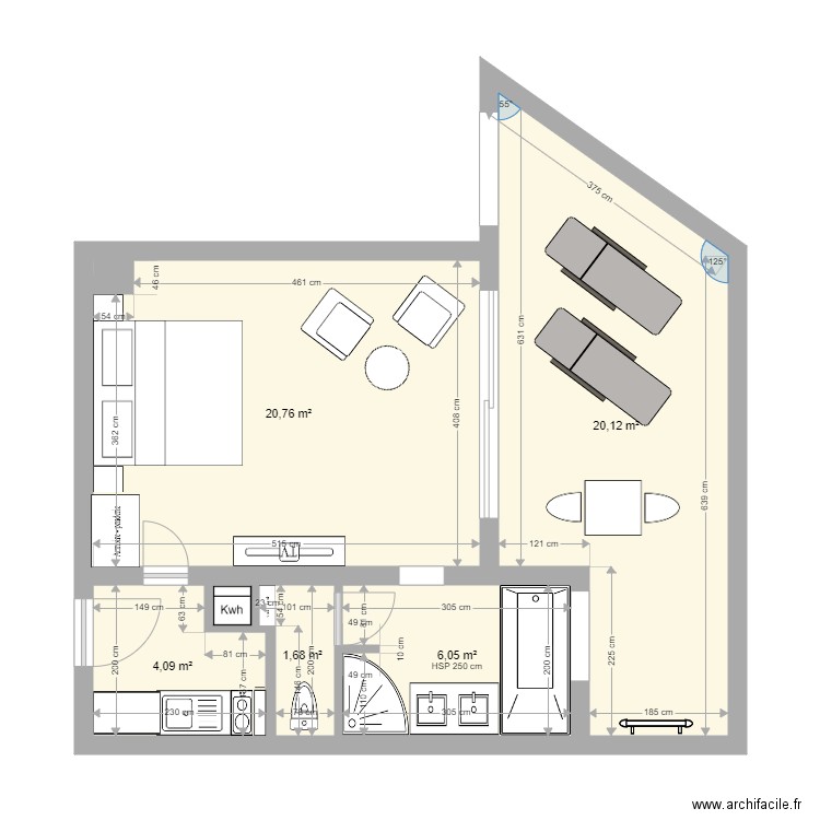 226C. Plan de 0 pièce et 0 m2