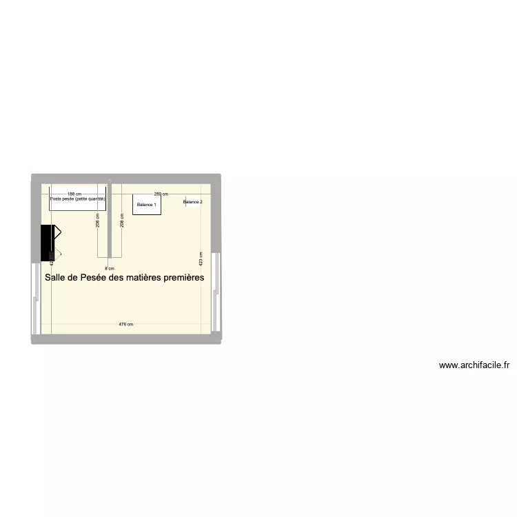 Plan sallepes&eacute;e. Plan de 