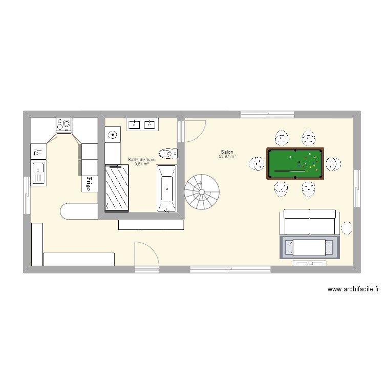 Ma futur maison. Plan de 0 pièce et 0 m2