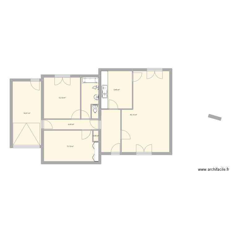 MAison 2. Plan de 0 pièce et 0 m2