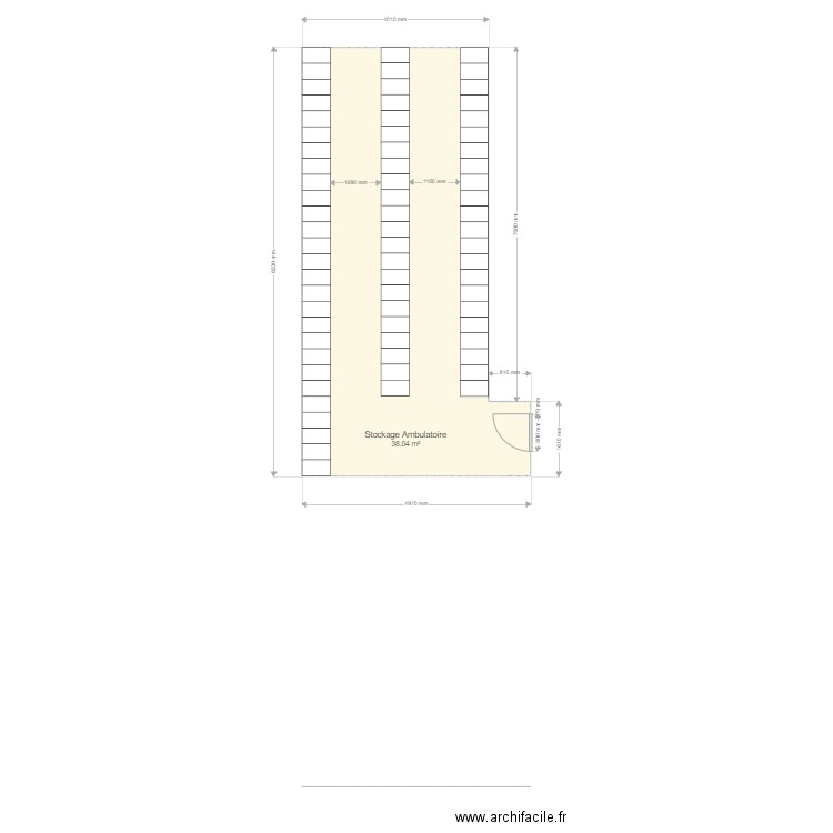 La Cavale. Plan de 0 pièce et 0 m2