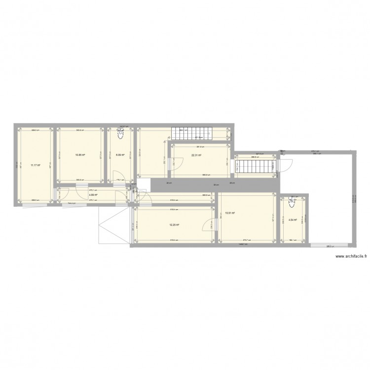 Hauterive. Plan de 0 pièce et 0 m2