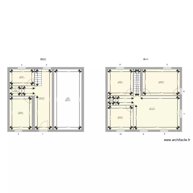 LOUIS Maxence. Plan de 