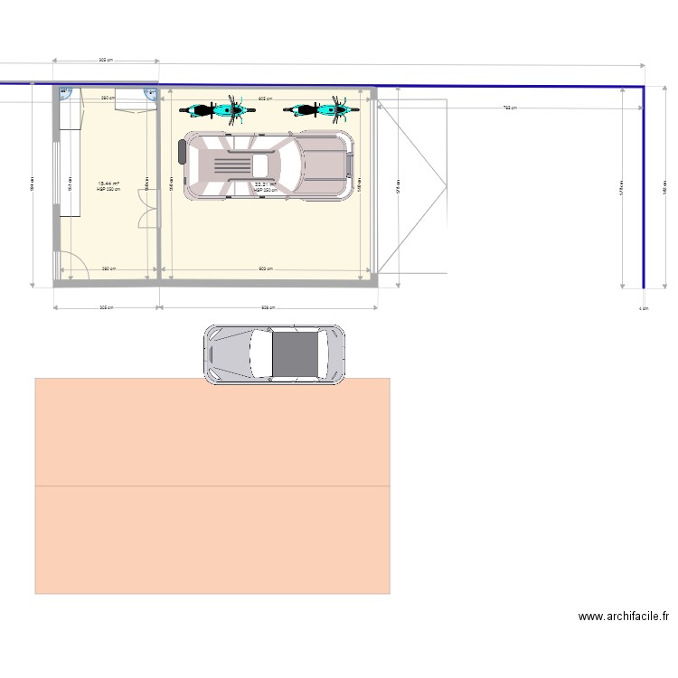 Garage projet 2020. Plan de 0 pièce et 0 m2