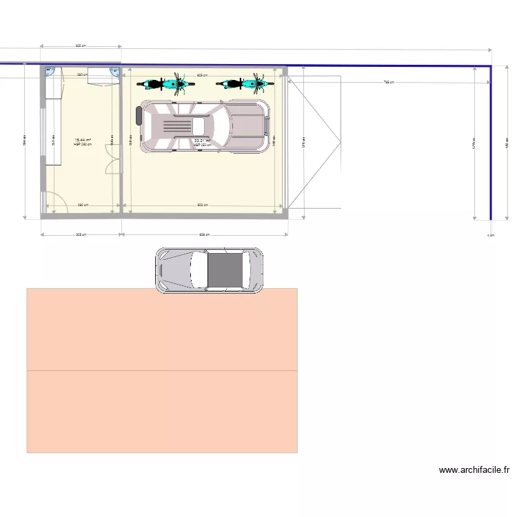 Garage projet 2020. Plan de 