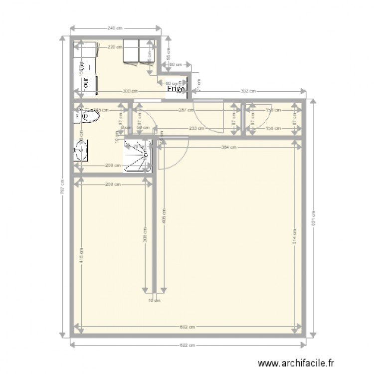 NK1. Plan de 0 pièce et 0 m2