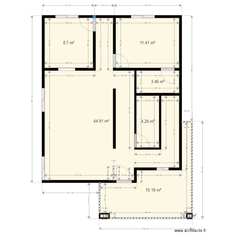 DUPLEXG REZ B1. Plan de 0 pièce et 0 m2