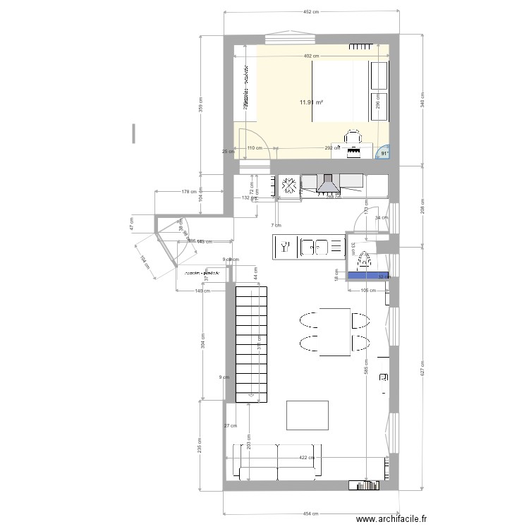 93310 wc avec bloc . Plan de 0 pièce et 0 m2