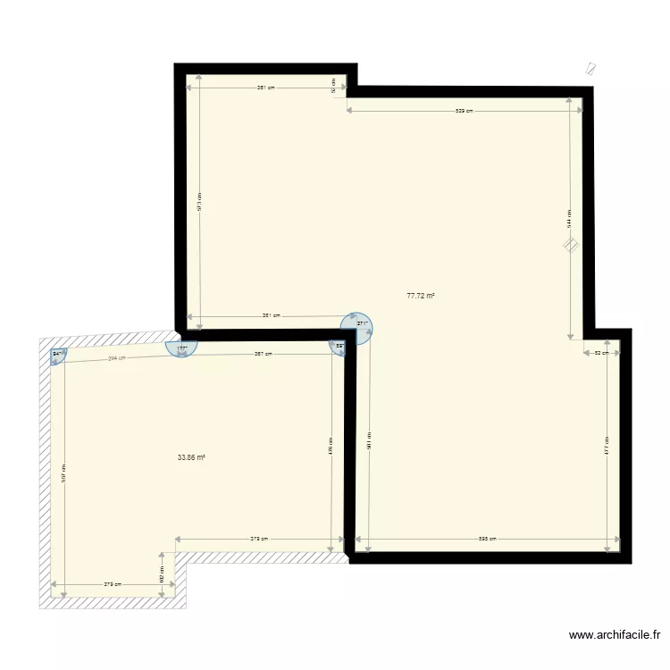 projet v3 garage gnia. Plan de 
