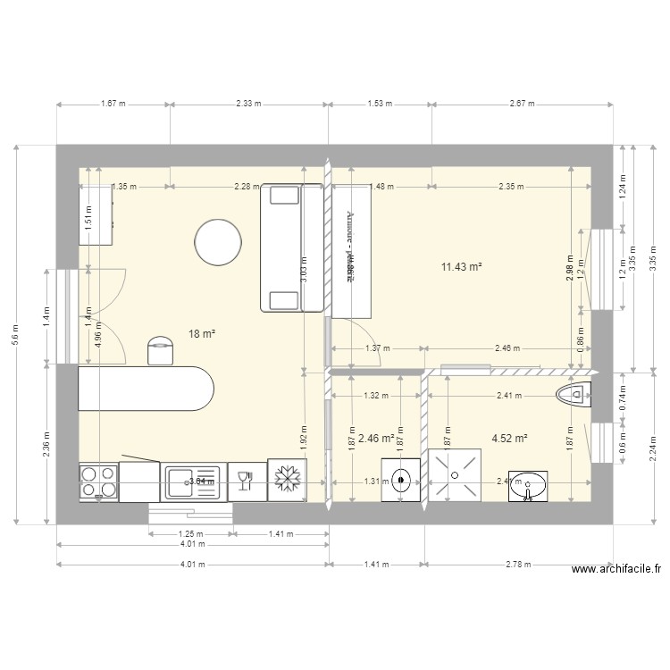 Monte 3. Plan de 0 pièce et 0 m2