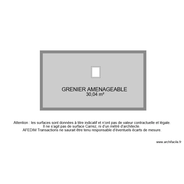 BI 7194 GRENIER . Plan de 