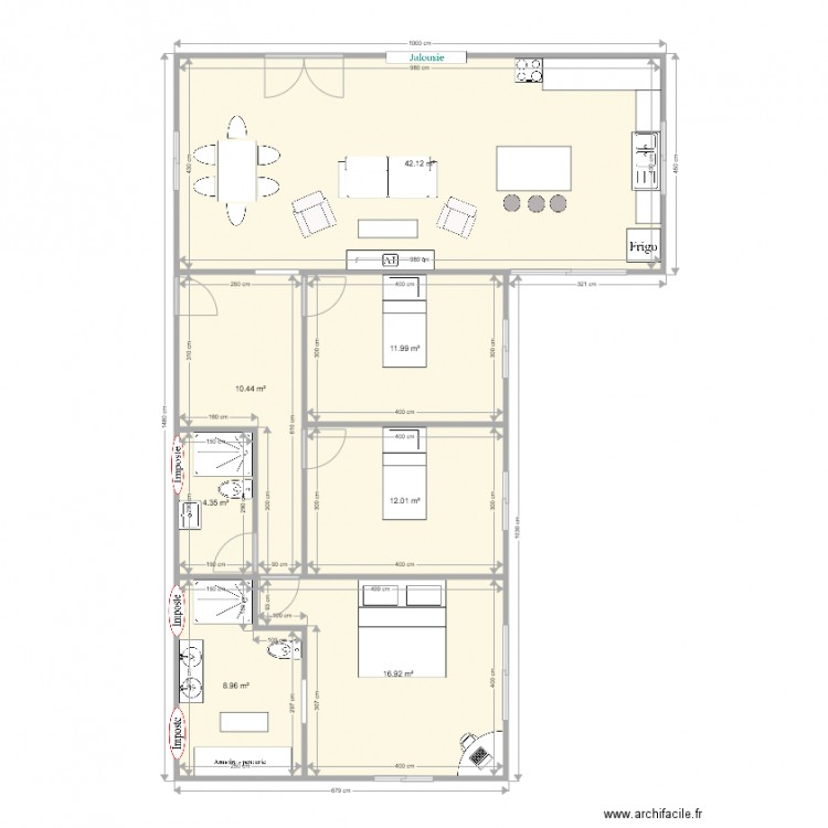 Plan Maison Hianau LAUGHLIN. Plan de 0 pièce et 0 m2