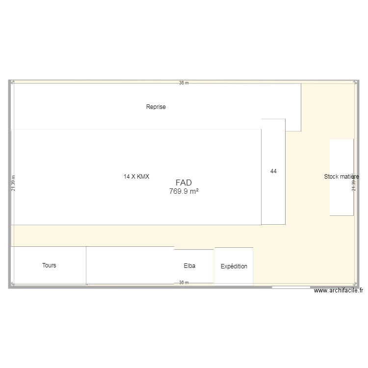 FAD 2. Plan de 0 pièce et 0 m2