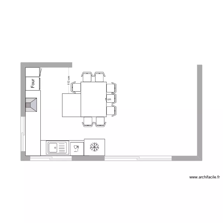 cuisine. Plan de cuisine. Plan de