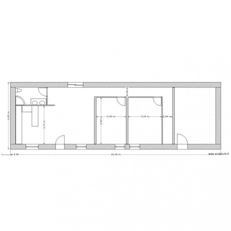 futur amenagement 2. Plan de 0 pièce et 0 m2