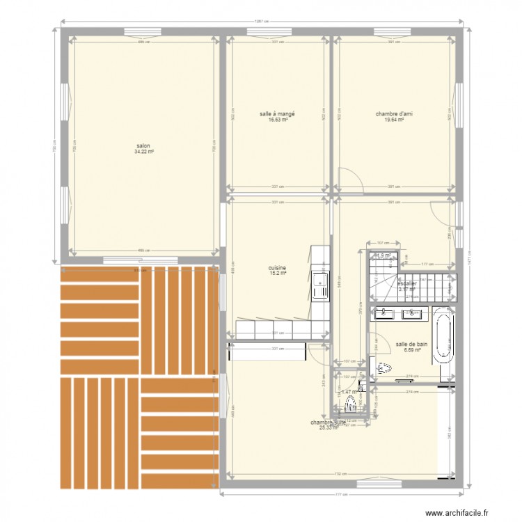 Fatio Villa . Plan de 0 pièce et 0 m2