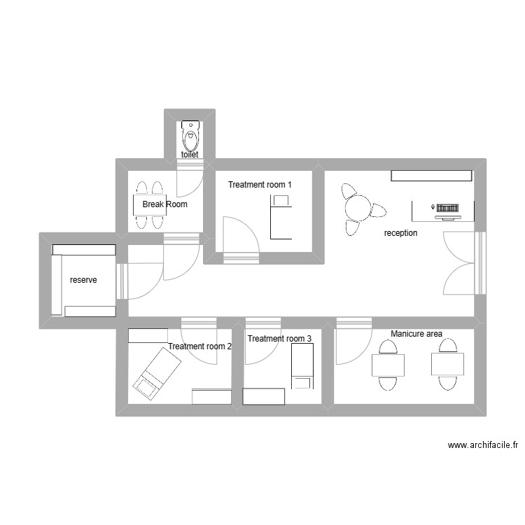 mon institut. Plan de 0 pièce et 0 m2