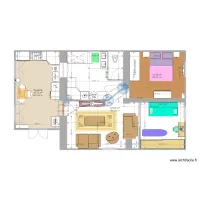 Plan St Pierre V5 Meubl&eacute;