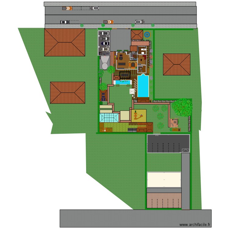 mais88. Plan de 47 pièces et 2303 m2