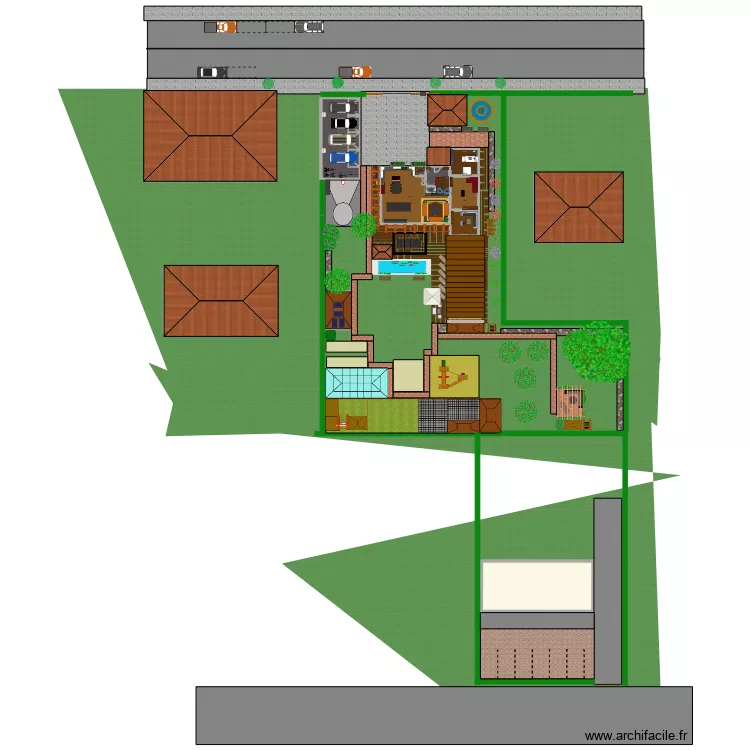 mais88. Plan de 48  et 2061 m²