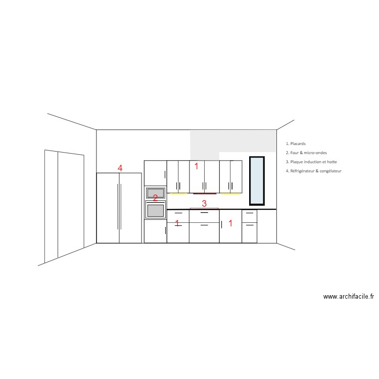 Maison principale cuisine 4. Plan de 0 pièce et 0 m2