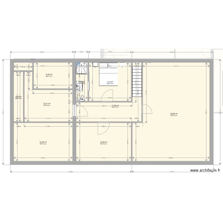 Plan extension salon 12 m v 2. Plan de 0 pièce et 0 m2