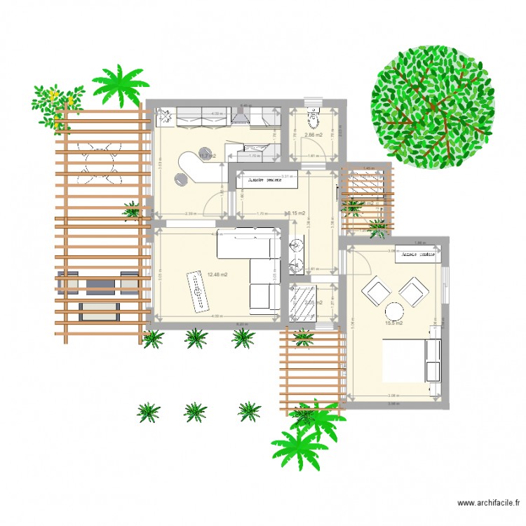 Studio Ianja V4. Plan de 0 pièce et 0 m2