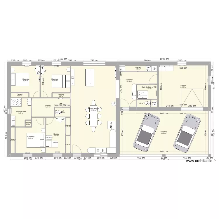 plan finale. Plan de 