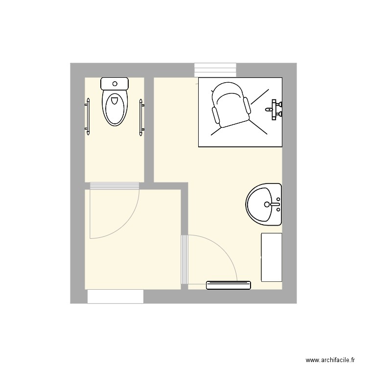 aménagement 1 M CARON Sophie. Plan de 0 pièce et 0 m2