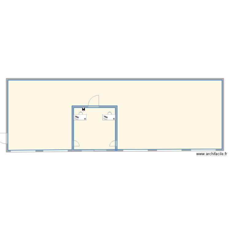 Garage Renault Stae. Plan de 1 pièce et 289 m2