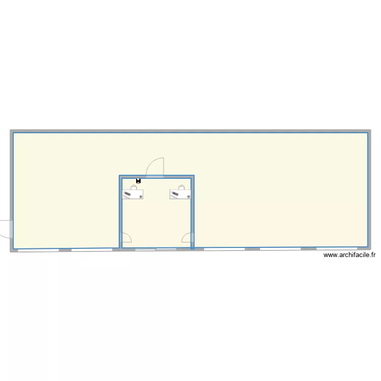 Garage Renault Stae. Plan de 