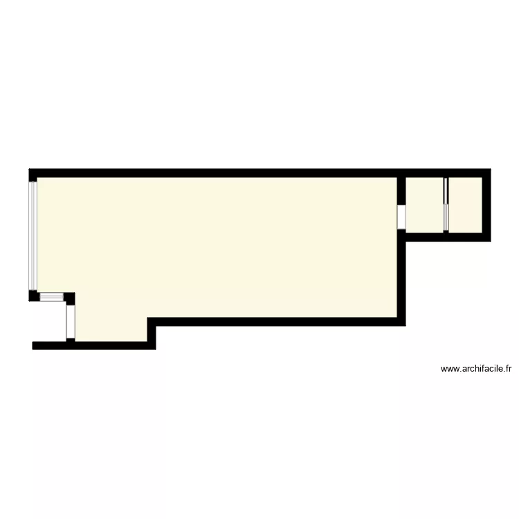 DESTOCK LA COURNEUVE . Plan de 