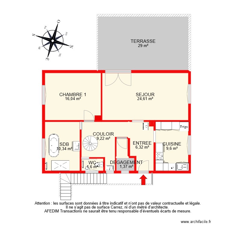 BI 7604. Plan de 12 pièces et 112 m2