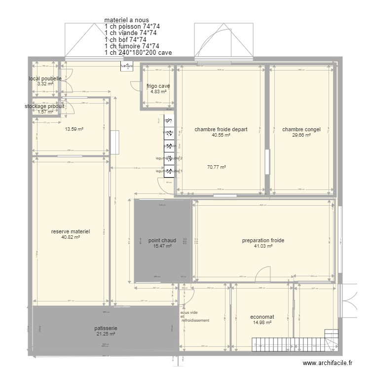 plan rdc salle boeuf 2. Plan de 12 pièces et 381 m2