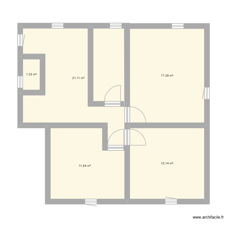 MAISON. Plan de 0 pièce et 0 m2